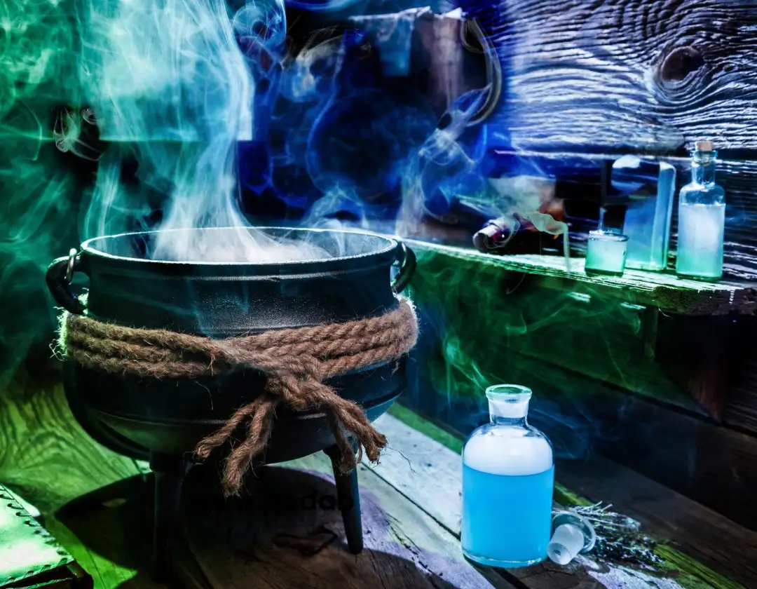 Cauldron and potions